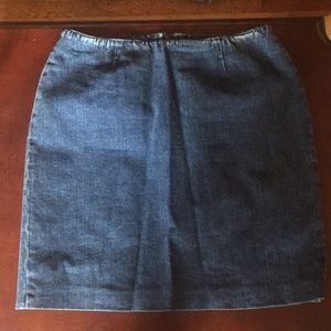 Ralph Lauren Jean Skirt 12P